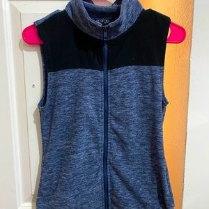 Blue and Black Vest